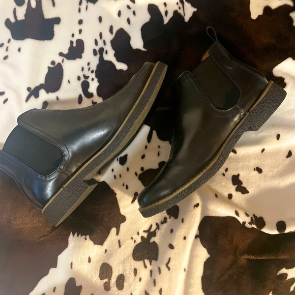 Men Leather Dress Boot (Only Worn Once) - Picture 1 of 4